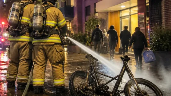 Spokane e-bike battery fire underlines risks for installers and managers