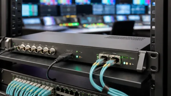 PlexusAV ships IPMX-certified P-AVN-6-S transceiver for SDI-to-IP workflows