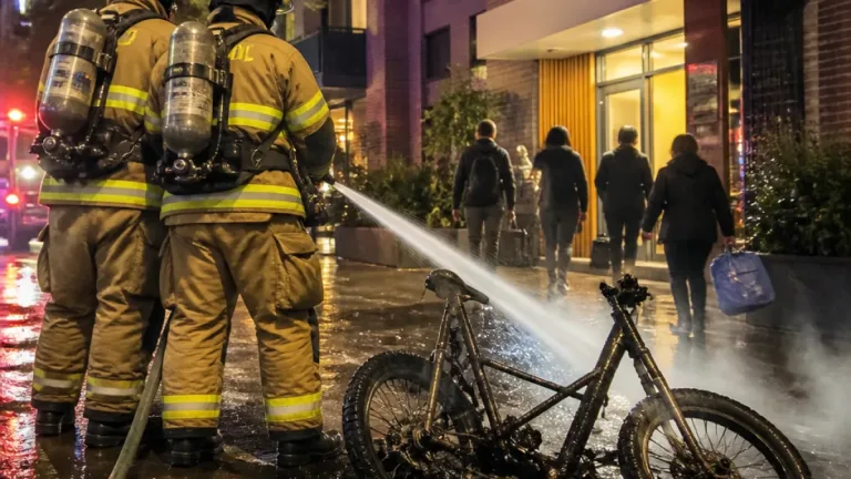 Spokane e-bike battery fire underlines risks for installers and managers