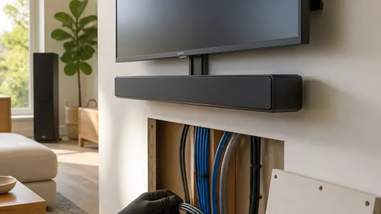 Sanus adds wall and TV mounts for Sonos Beam Ultra with in-wall cable management
